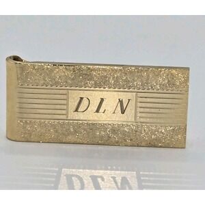 Anson Vintage Gold Plated Money‎ Clip